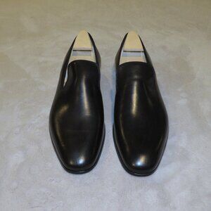 J.M. Weston 911 Black Calf Leather One Piece Formal Loafer 9.5 NWOB Bags & Trees